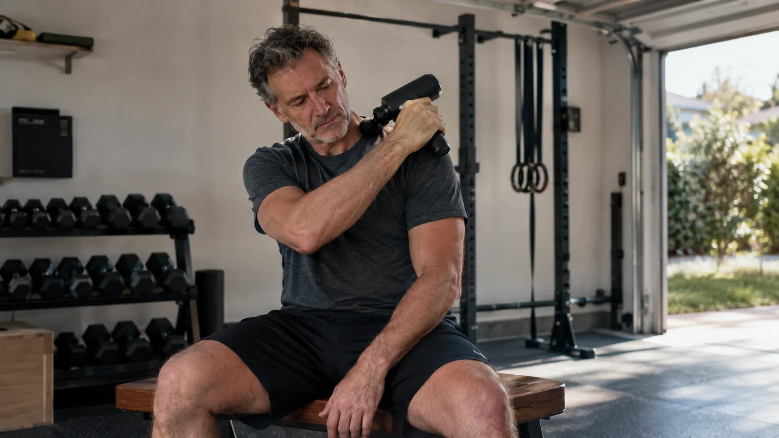 10 Reasons a Massage Gun Belongs in Your Garage Gym